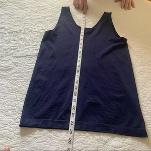 Stretchy tank camisole undershirt. Lots of stretchy.